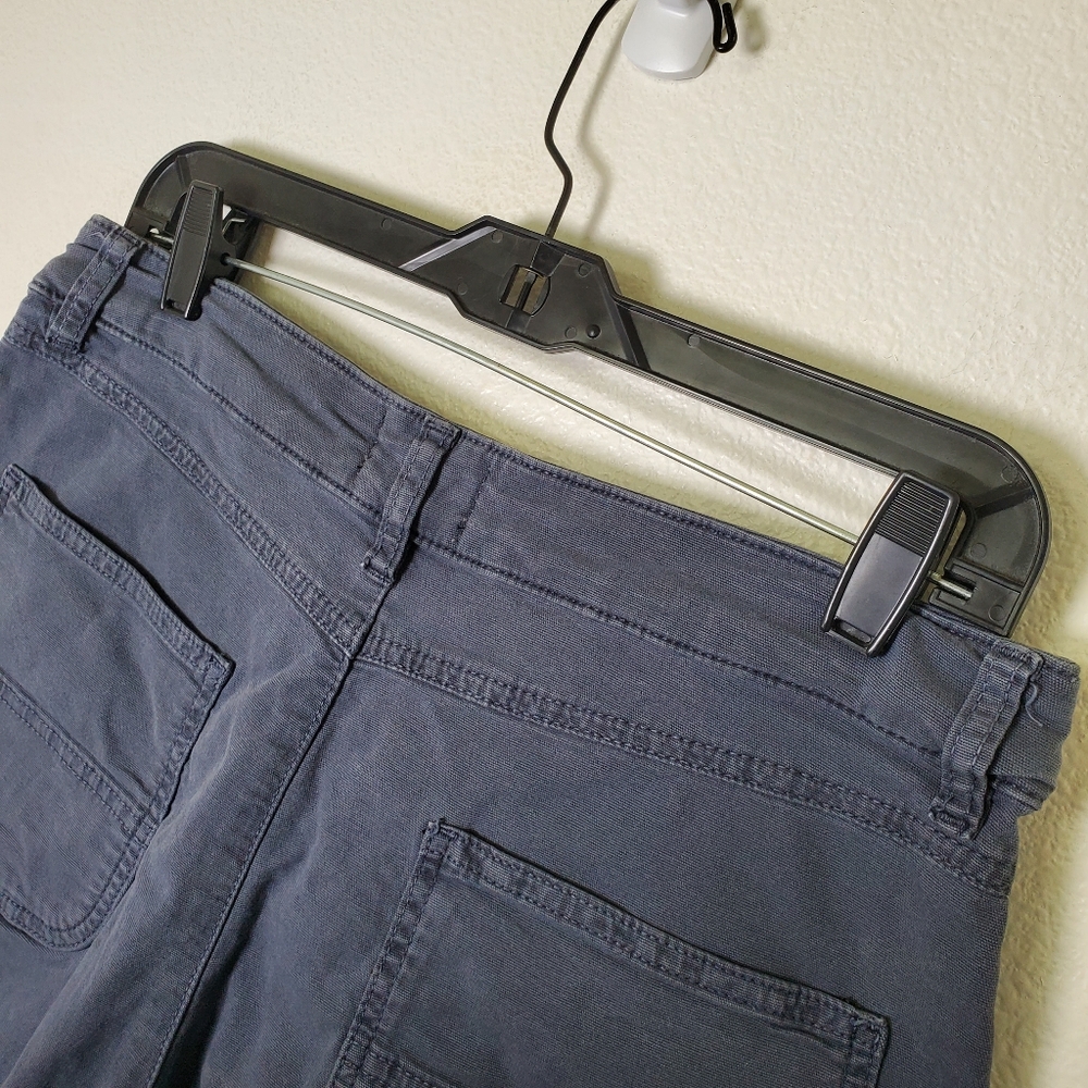 Marine Layer Charcoal Gray High-Rise Utility Shorts - Picture 9 of 13